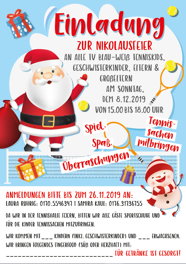 Nikolausfeier 08.12.2019