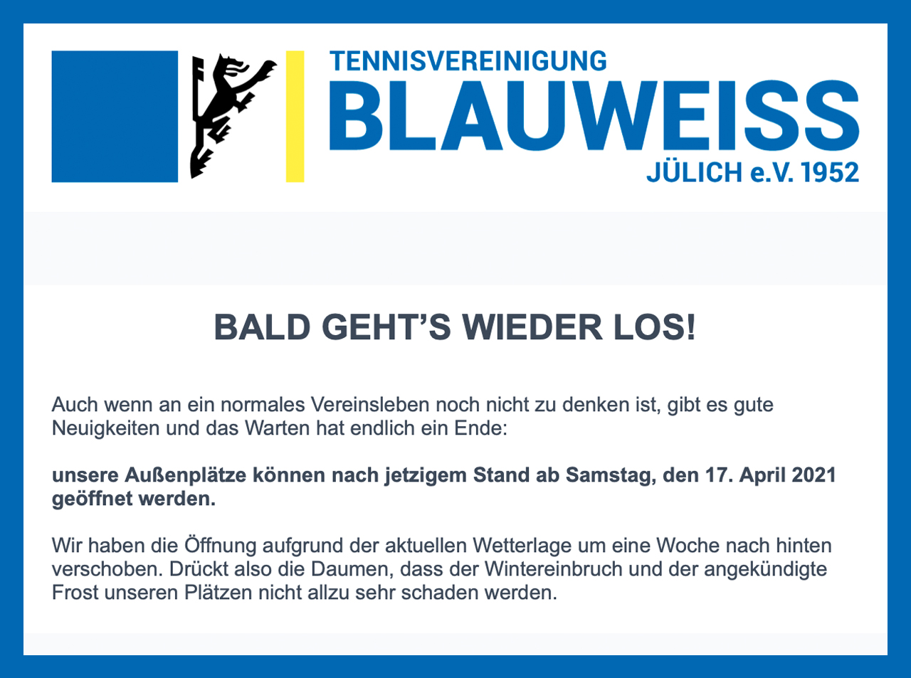 Newsletter 2021/02