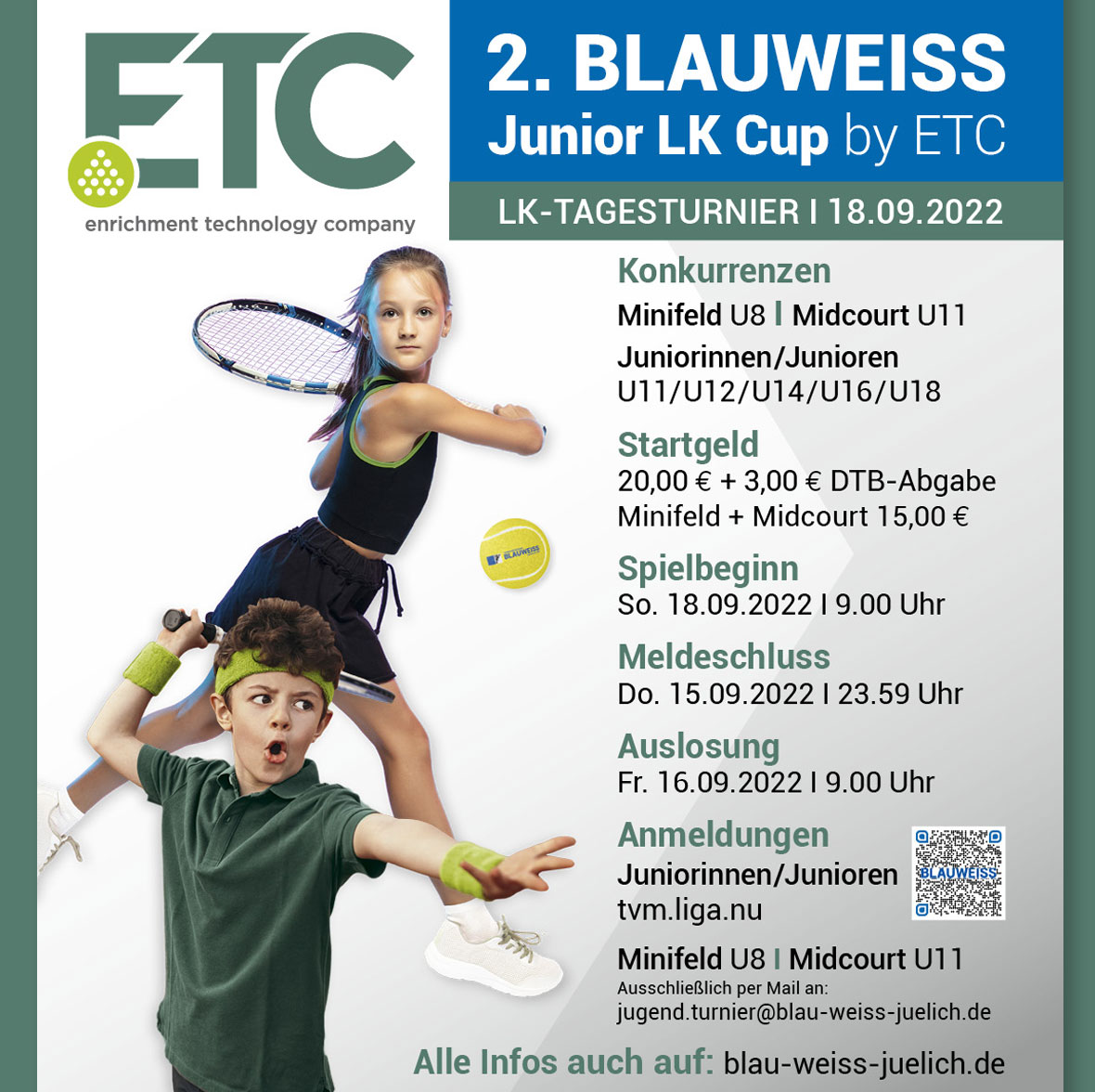 2. BLAUWEISS Junior LK Cup by ETC 2. BLAUWEISS Junior LK Cup by ETC