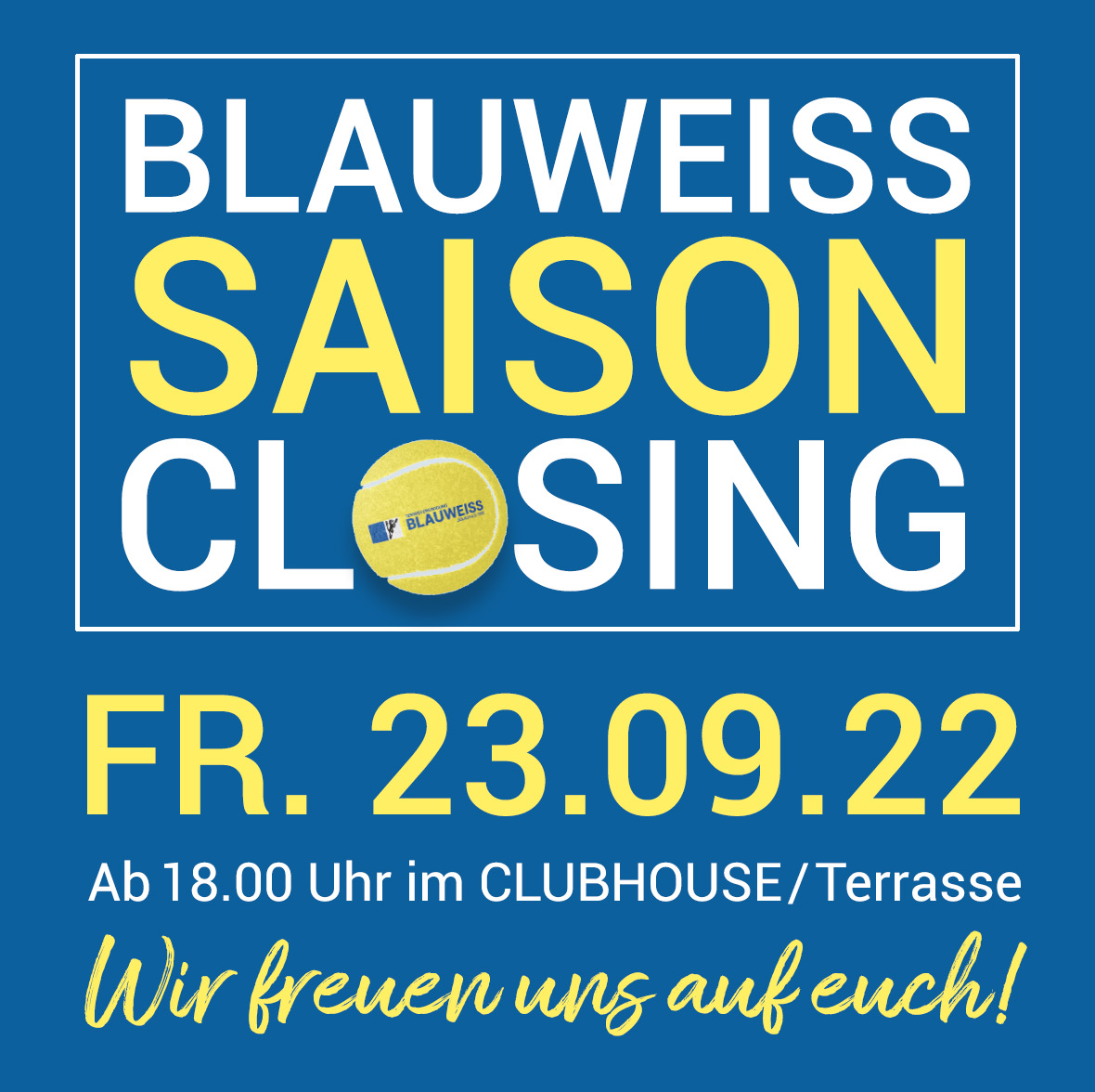 Saison closing am 23.09.22