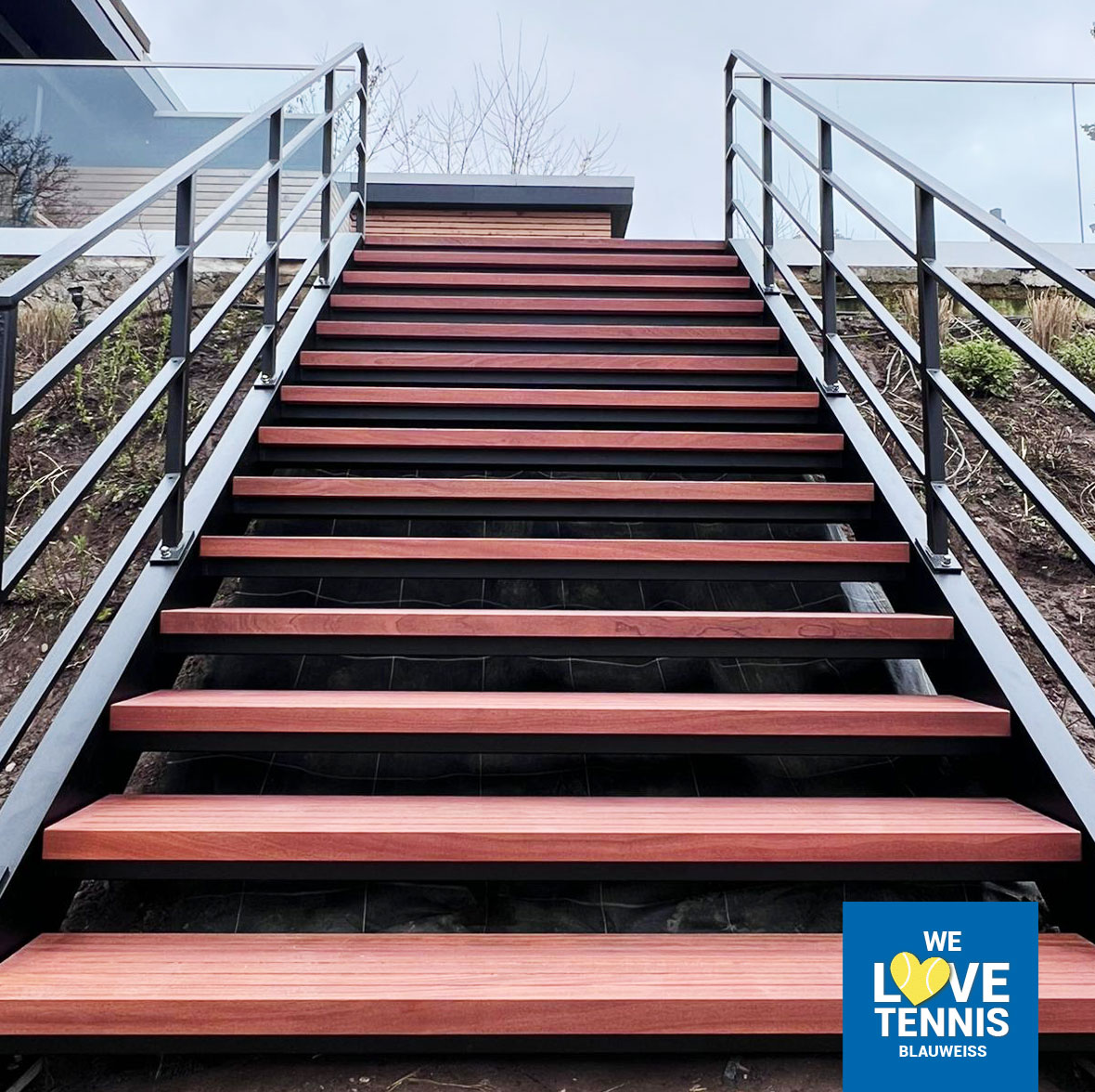 Unsere neue Treppe…