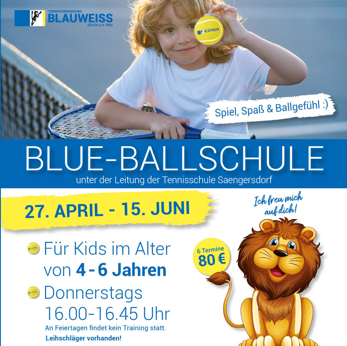 NEU! Blue-Ballschule