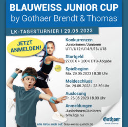 Info BW Junior Cup by Gothaer Brandt & Thomas