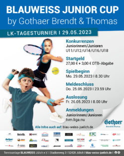Info BW Junior Cup by Gothaer Brendt & Thomas