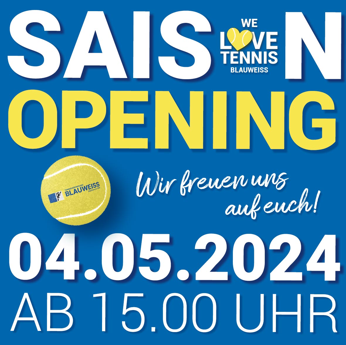 BLAUWEISS Saisonopening 2024