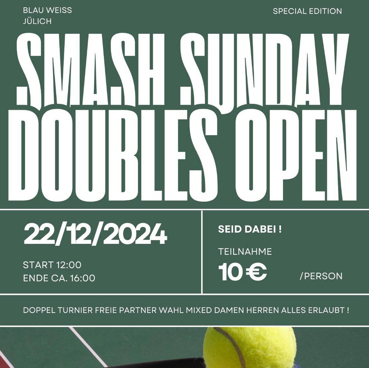 SMASH SUNDAY SMASH SUNDAY