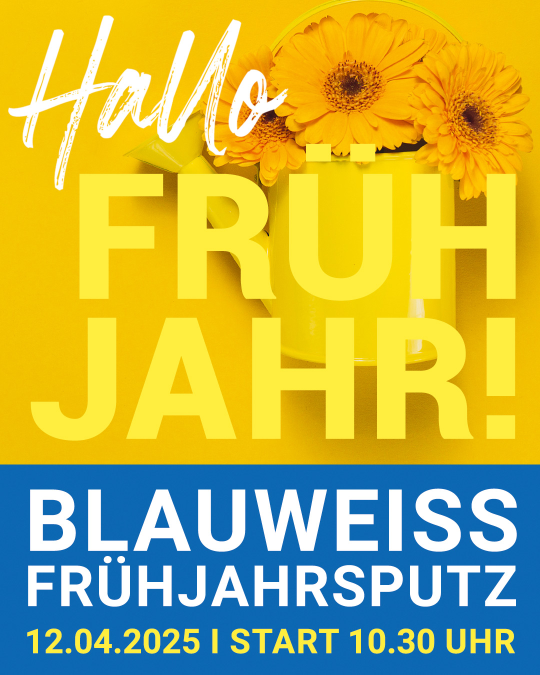 Wir machen die Anlage startklar für die neue Saison!