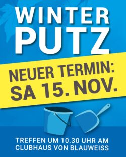 neuer Termin Winterputz 15.11.2025