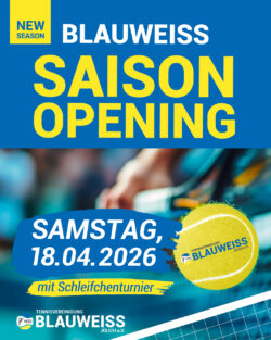Saisonopening BLAUWEISS 18. April 2026