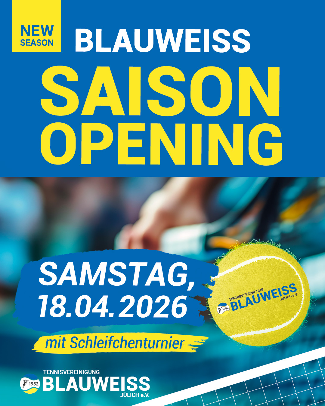 BLAUWEISS-SAISONOPENING