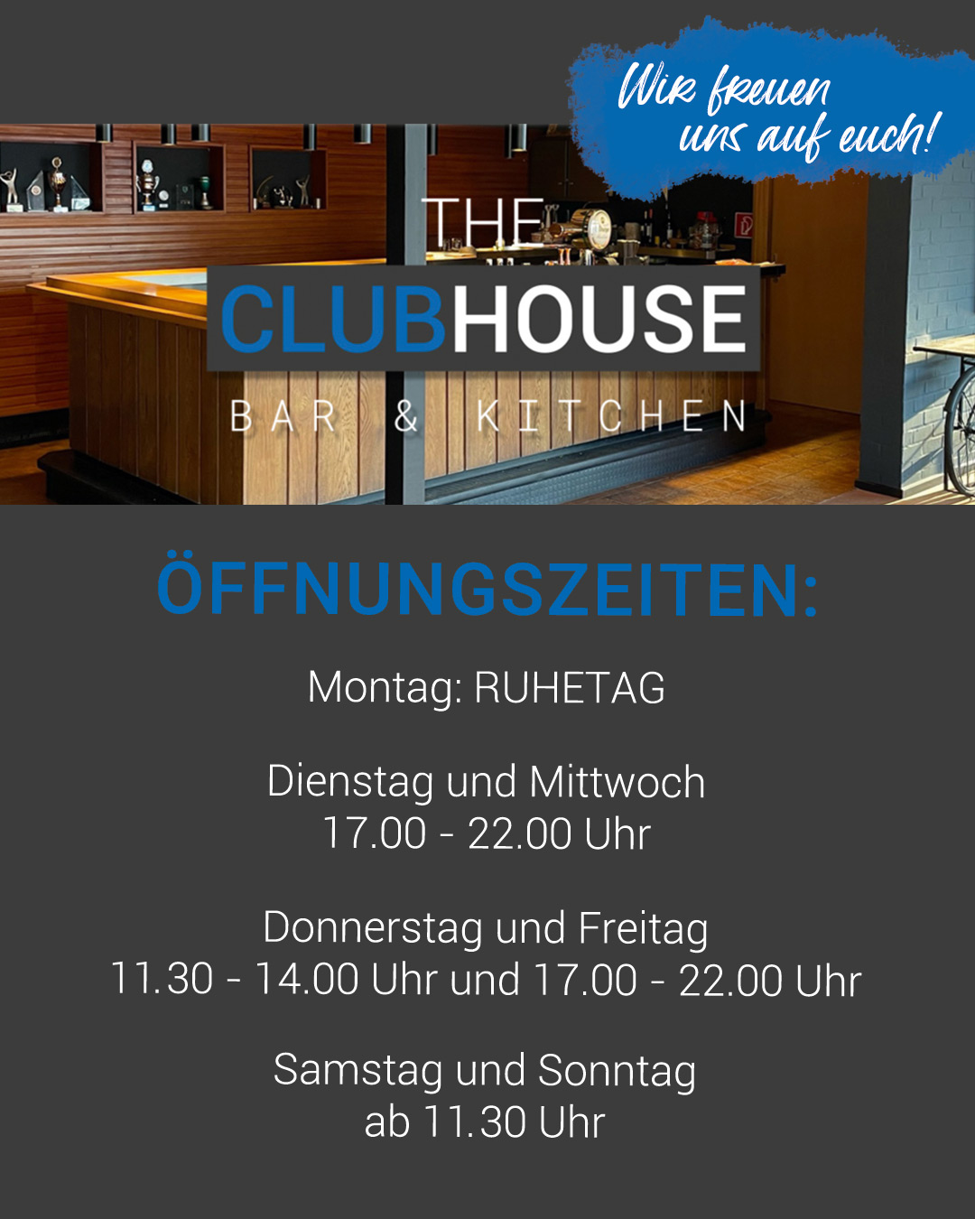 Wir sind gerne für euch da